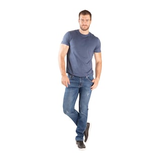 Foto 4 | Pantalón Slim Fit Jeanswest Black Mezclilla Confort 057 Azul para Hombre