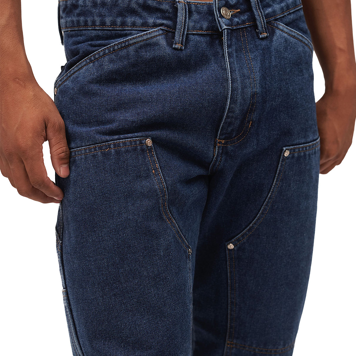 Foto 5 pulgar | Jeans De Mezclilla Mchk Corte Carpintero, Diseño De Bolsas. Para Hombre. Color Azul. Modelo 8063