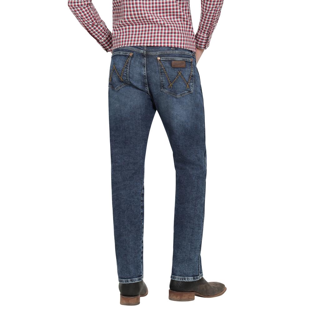 Foto 4 pulgar | Jeans Vaquero Hombre Wrangler Slim Straight 497 Azul