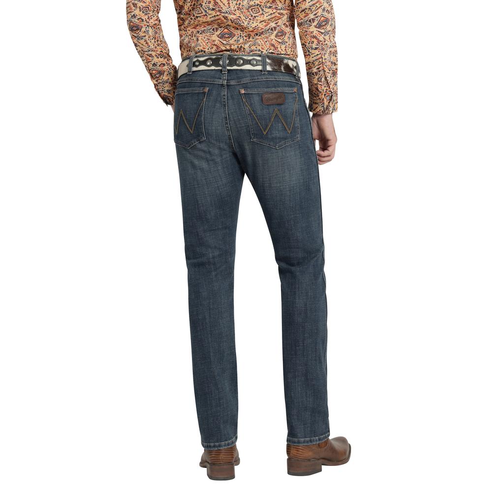 Foto 4 pulgar | Jeans Vaquero Hombre Wrangler Slim Straight 507 Azul