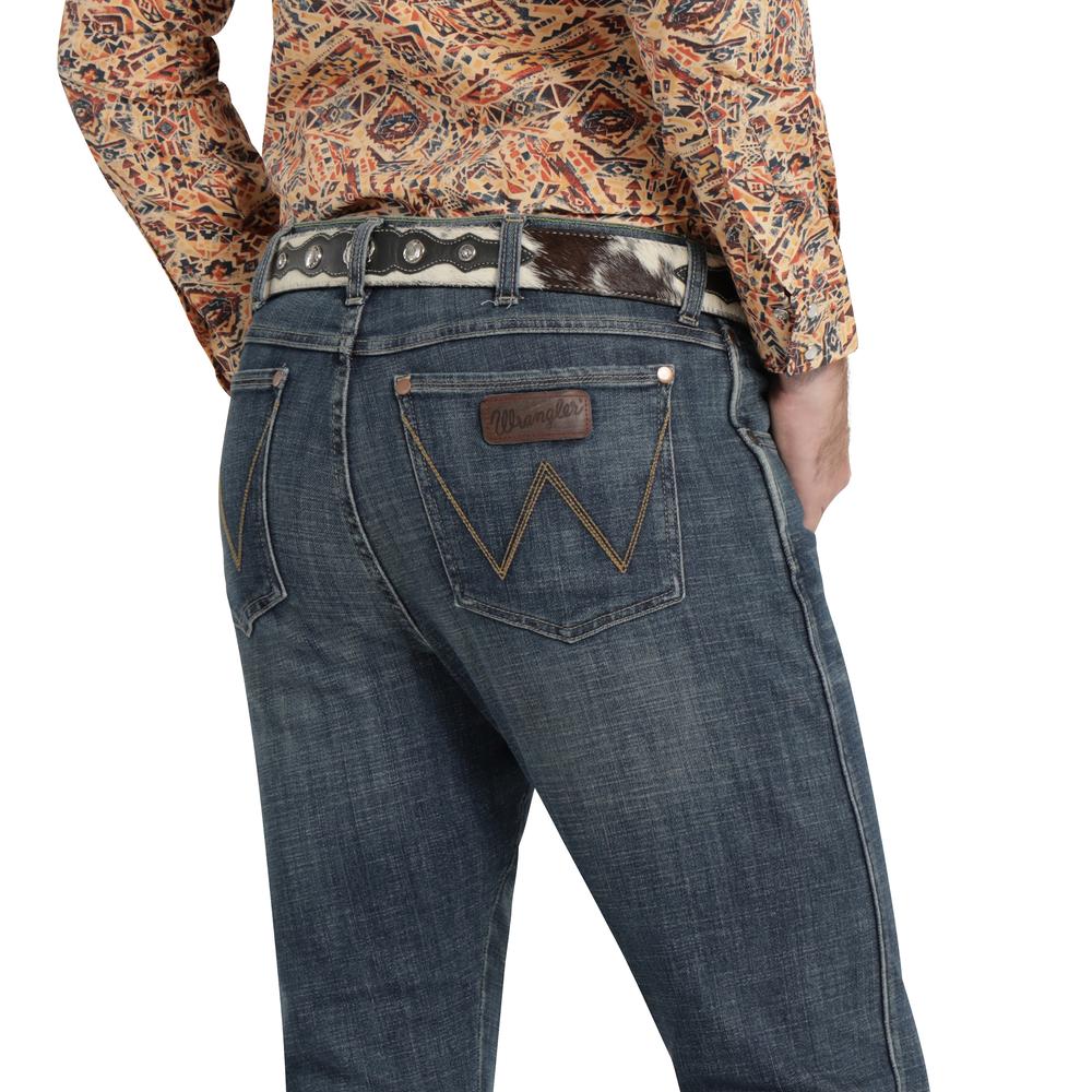 Foto 6 pulgar | Jeans Vaquero Hombre Wrangler Slim Straight 507 Azul