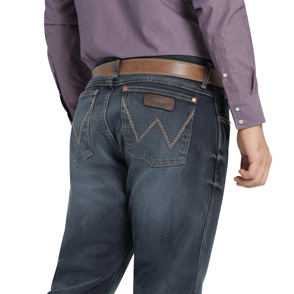 Foto 6 pulgar | Jeans Vaquero Hombre Wrangler Slim Boot 495 Azul