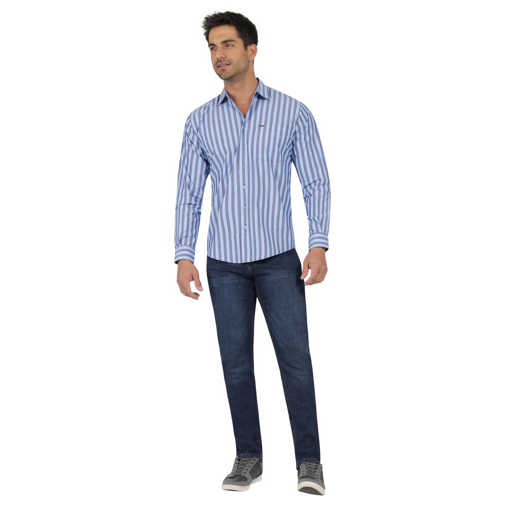 Foto 4 | Jeans Hombre Lee Slim Fit 993 Azul Marino