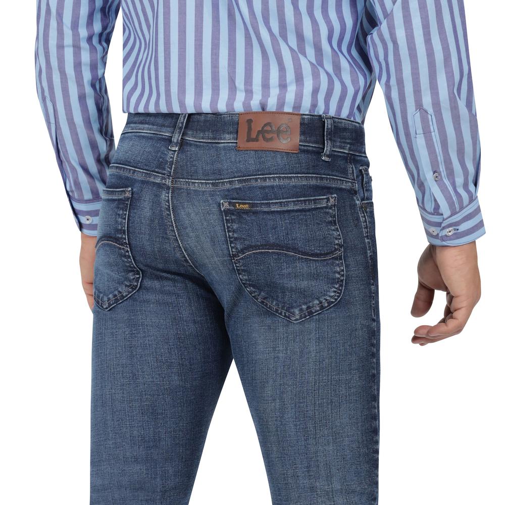 Foto 6 pulgar | Jeans Hombre Lee Slim Fit 318 Azul Marino