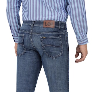 Foto 5 | Jeans Hombre Lee Slim Fit 318 Azul Marino