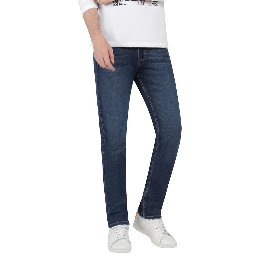 Foto 2 pulgar | Jeans Hombre Lee Slim Fit 330 Azul Marino