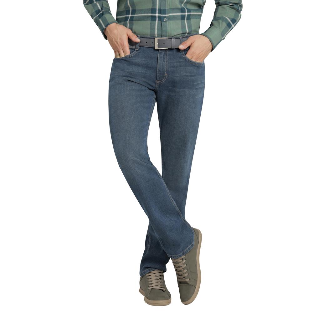 Foto 2 pulgar | Jeans Hombre Lee Slim Fit 338 Azul Marino