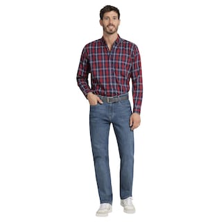 Foto 4 | Jeans Hombre Lee Slim Fit 984 Azul