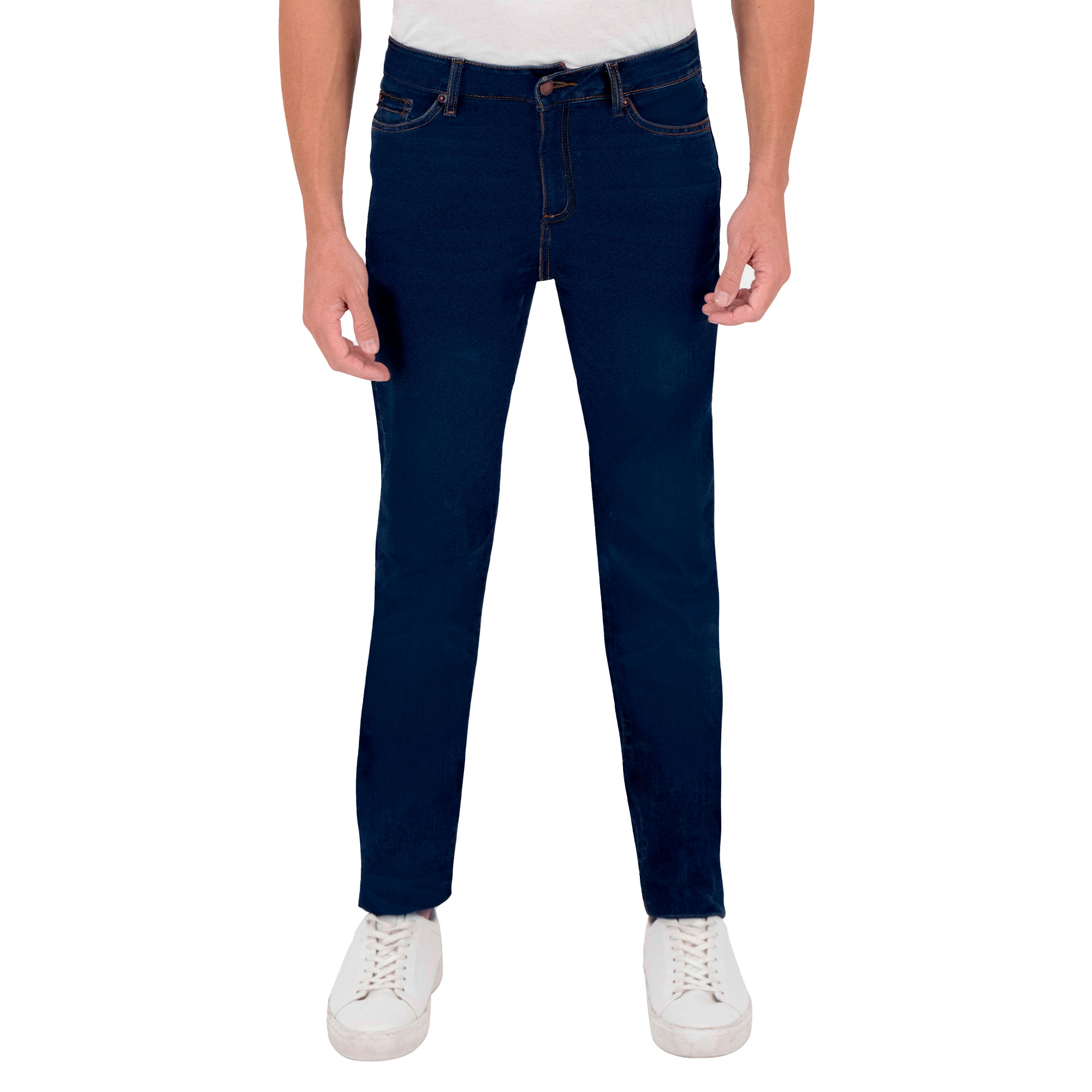 Pantalón Slim Britos Jeans Hombre Mezclilla Azul 803513