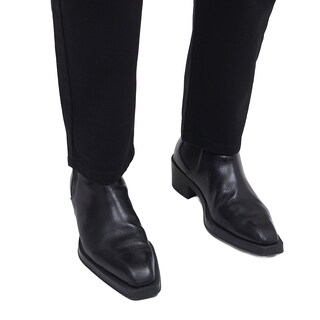 Foto 5 | Jeans de Mezclilla Mchk Cropped 8072 Negros para Hombre
