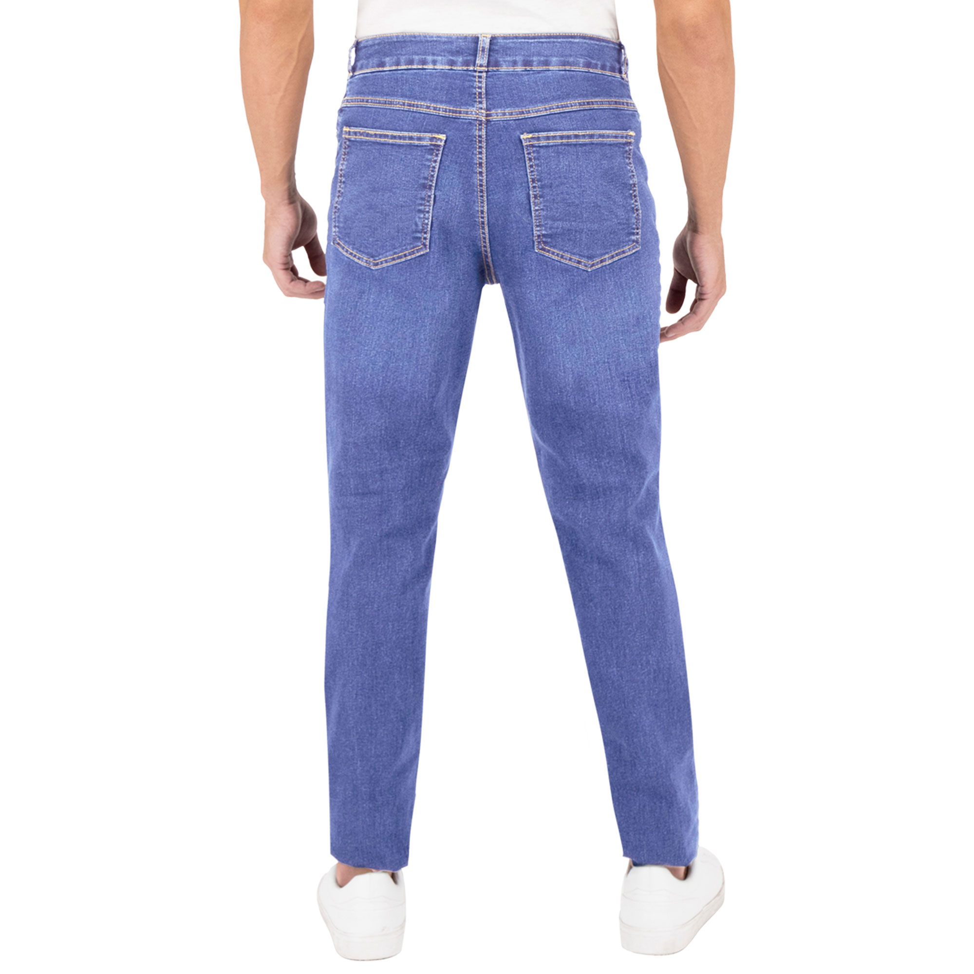 Foto 2 | Pantalón Slim Britos Jeans Hombre Azul Mezclilla 803518