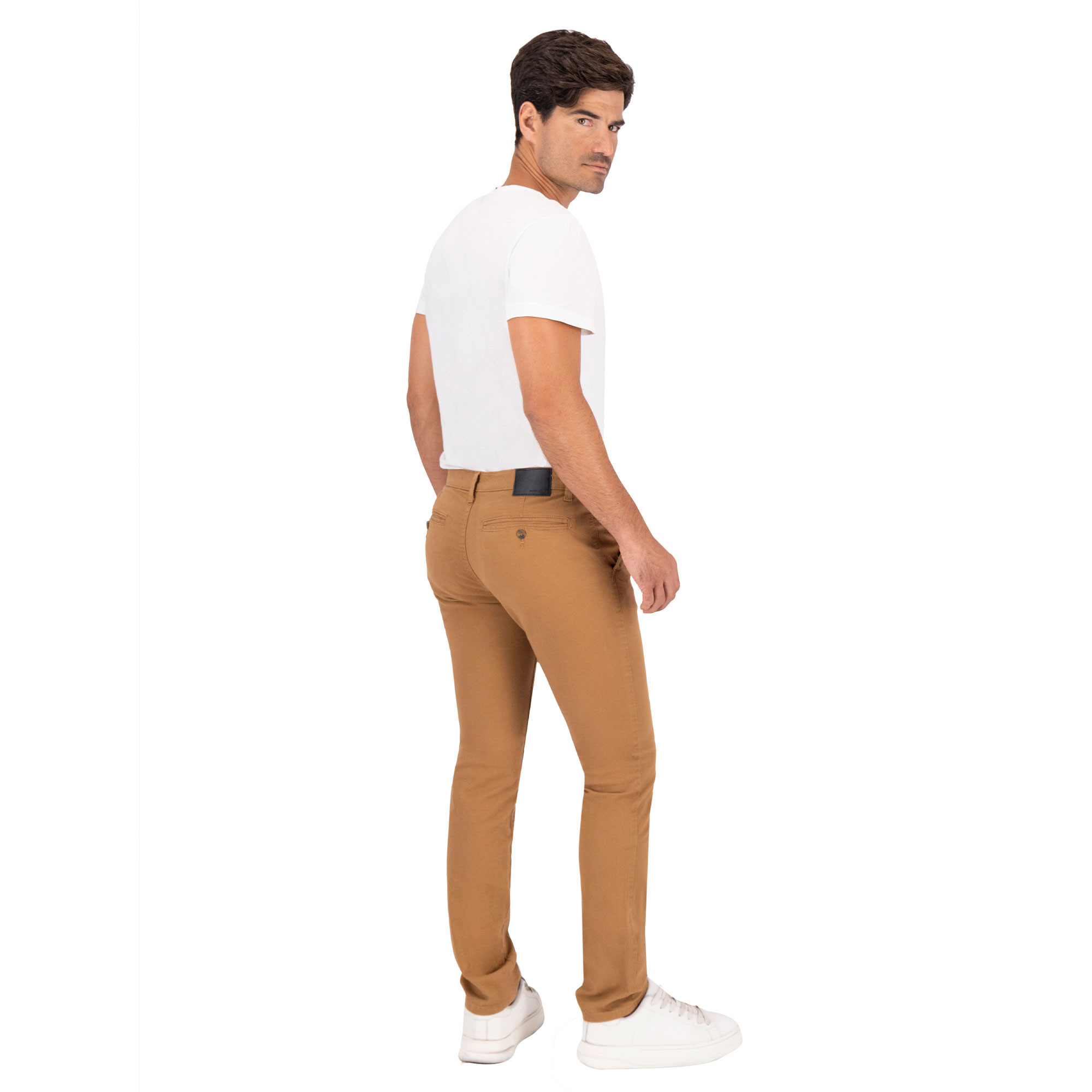 Foto 7 pulgar | Pantalón Slim Britos Jeans Hombre Gabardina 803450