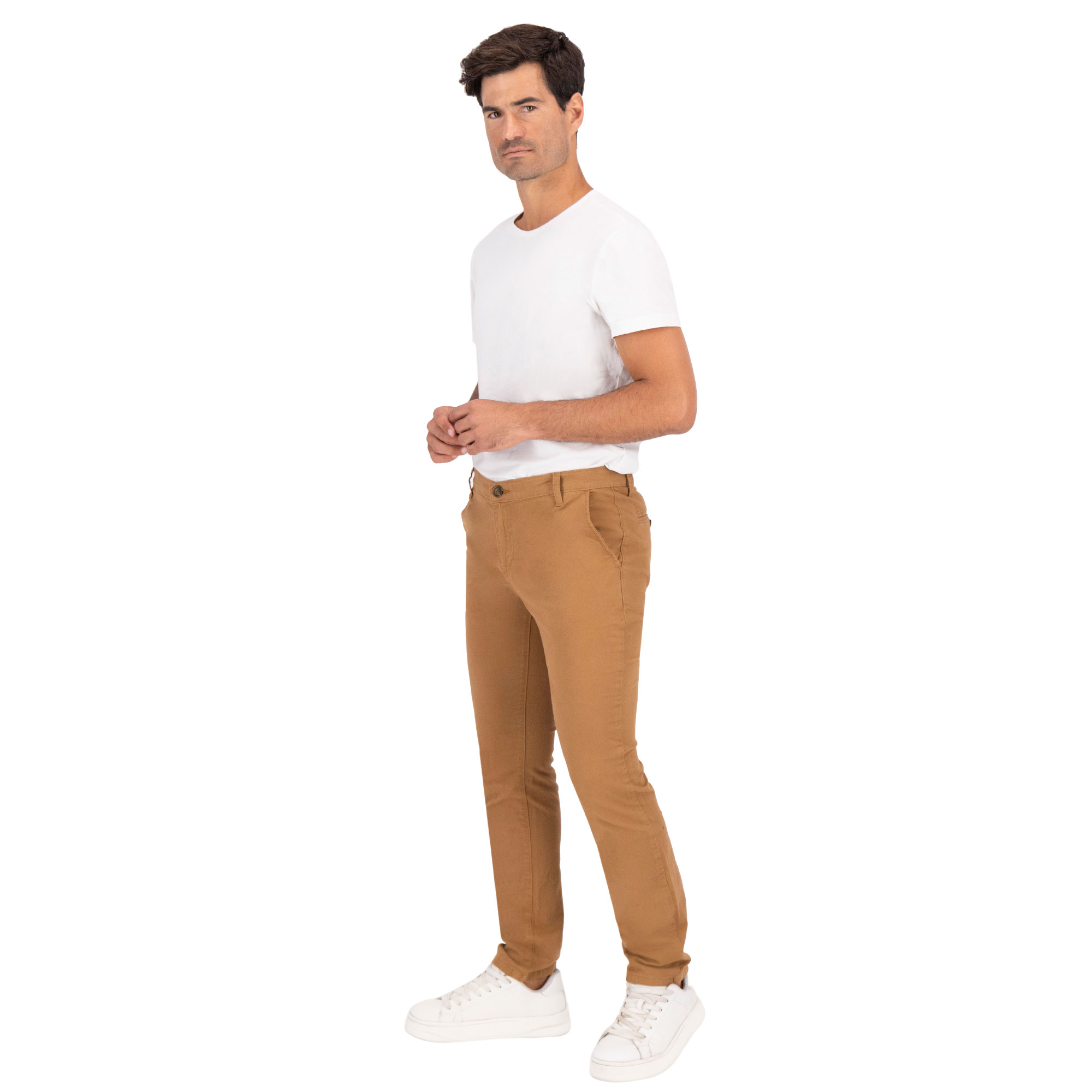 Foto 8 pulgar | Pantalón Slim Britos Jeans Hombre Gabardina 803450
