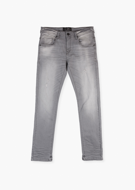 Pantalón Denim Para Caballero Color Gris Losan