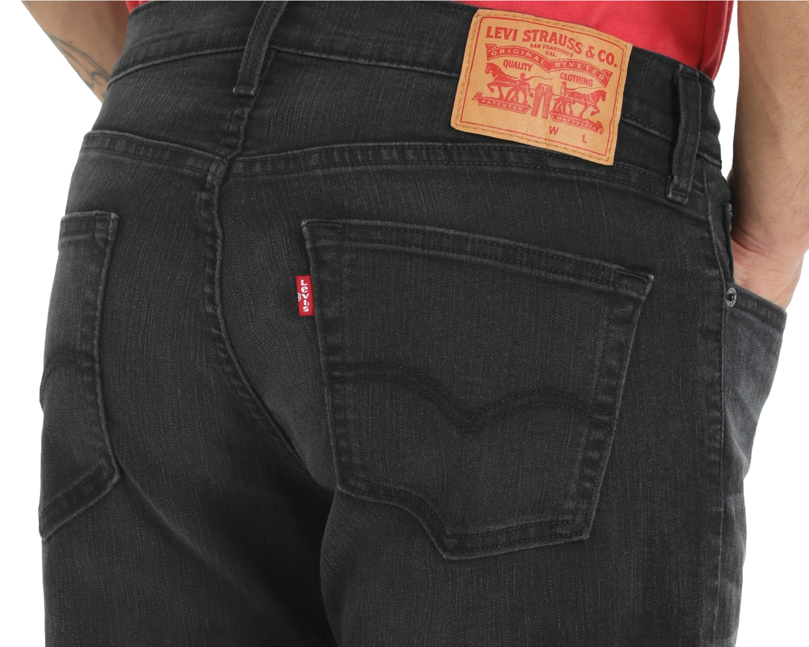 Foto 6 pulgar | 511 Jeans Slim 04511-5995 Hombre Gris Levi’s