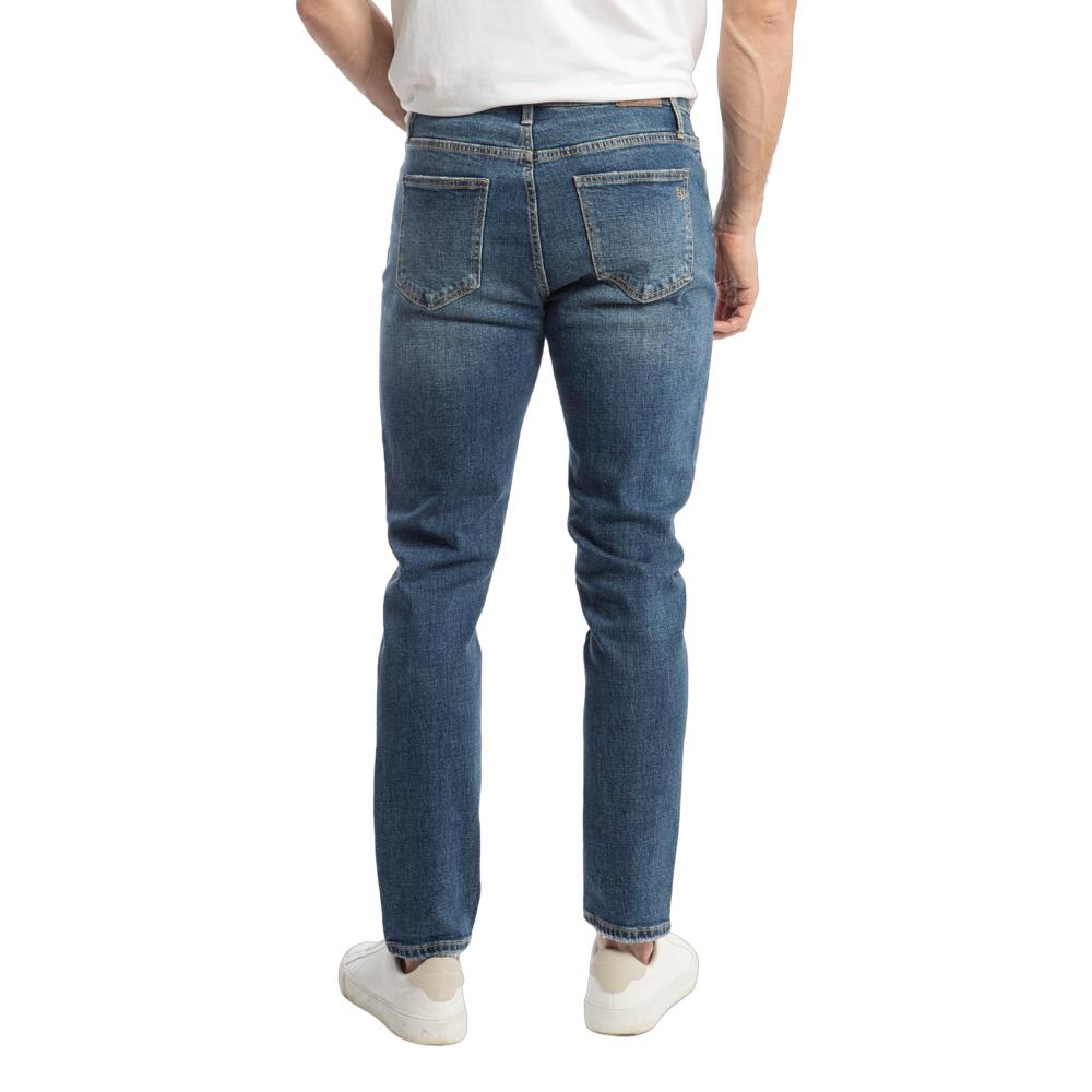 Foto 3 pulgar | Jeans Slim Straight Balam Bl1193 Azul para Hombre