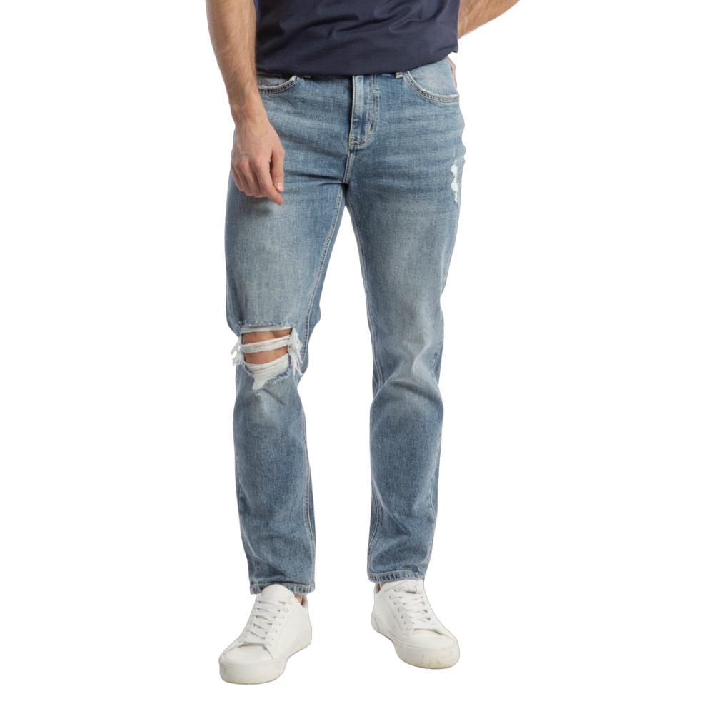 Jeans Slim Hombre Balam Bl1199 Azul