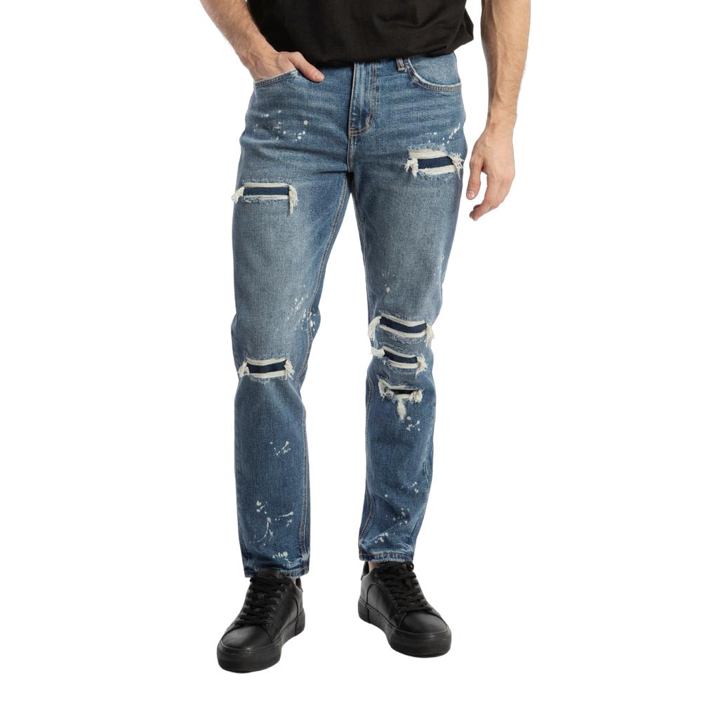 Jeans Slim Balam Bl1195 Azul para Hombre