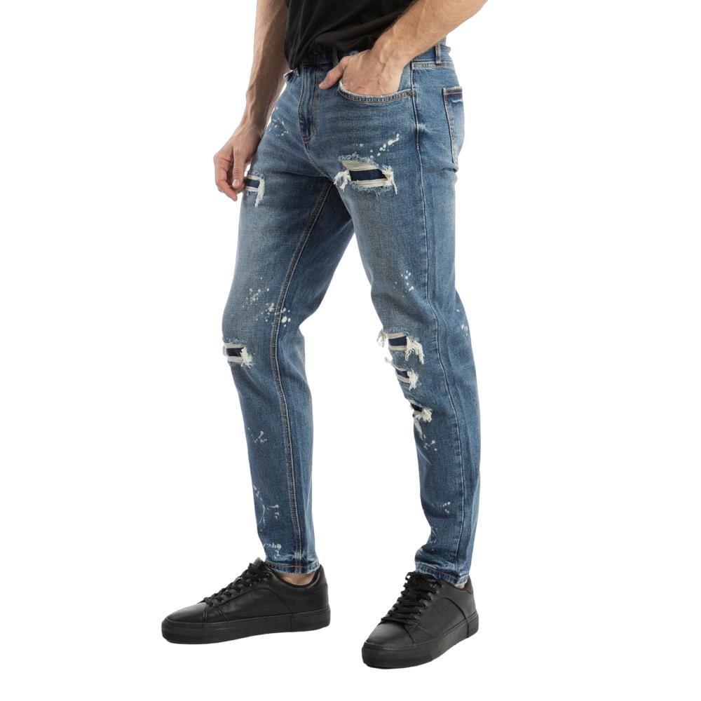 Foto 4 pulgar | Jeans Slim Balam Bl1195 Azul para Hombre