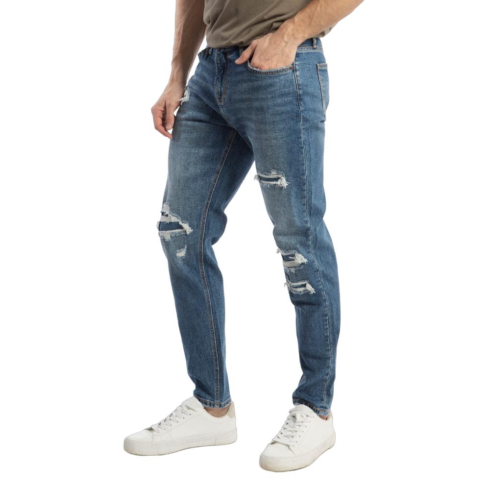 Foto 4 pulgar | Jeans Slim Balam Azul Oscuro para Hombre