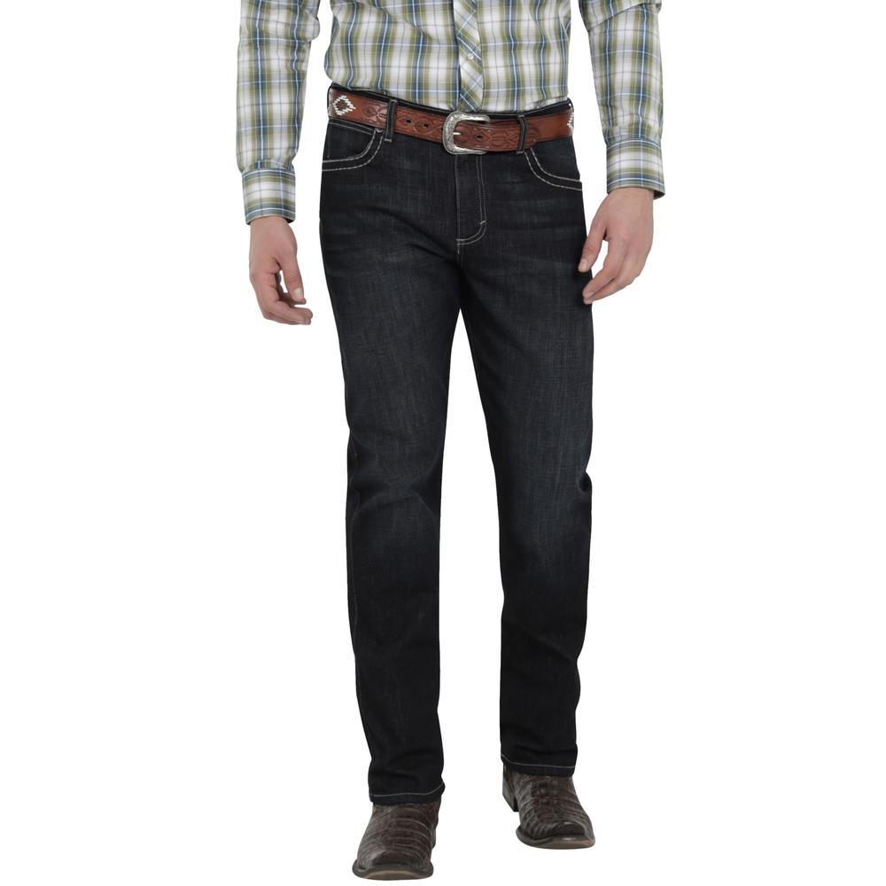 Foto 2 pulgar | Jeans Vaquero Wrangler Hombre Western Slim Straight 318 Azul