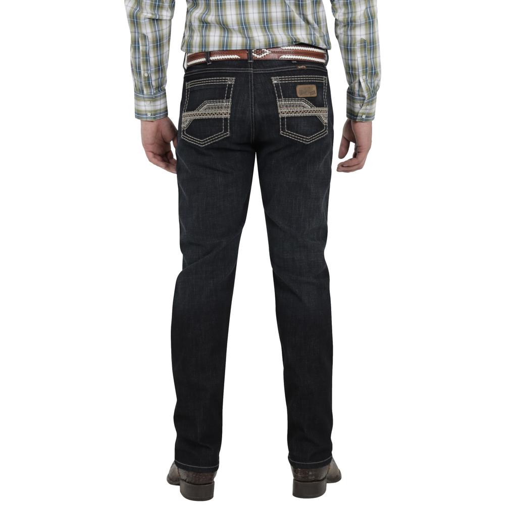 Foto 4 pulgar | Jeans Vaquero Wrangler Hombre Western Slim Straight 318 Azul