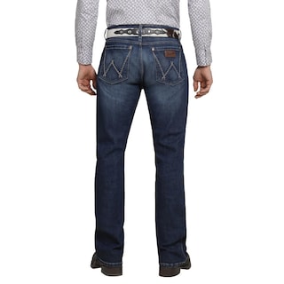 Foto 3 | Jeans Vaquero Wrangler Hombre Retro Slim 286 Azul