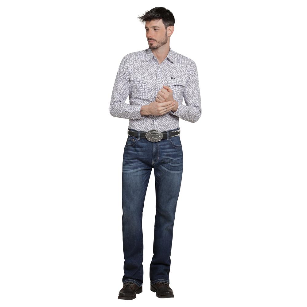 Foto 5 pulgar | Jeans Vaquero Wrangler Hombre Retro Slim 286 Azul