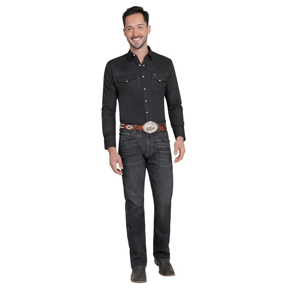 Foto 5 pulgar | Jeans Vaquero Wrangler Hombre Retro Slim 287 Azul