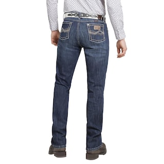 Foto 3 | Jeans Vaquero Wrangler Hombre Western Slim 262 Azul