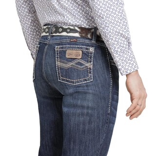 Foto 5 | Jeans Vaquero Wrangler Hombre Western Slim 262 Azul