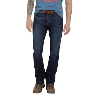 Foto 1 | Jeans Vaquero Wrangler Hombre Retro Slim Straight 285 Azul