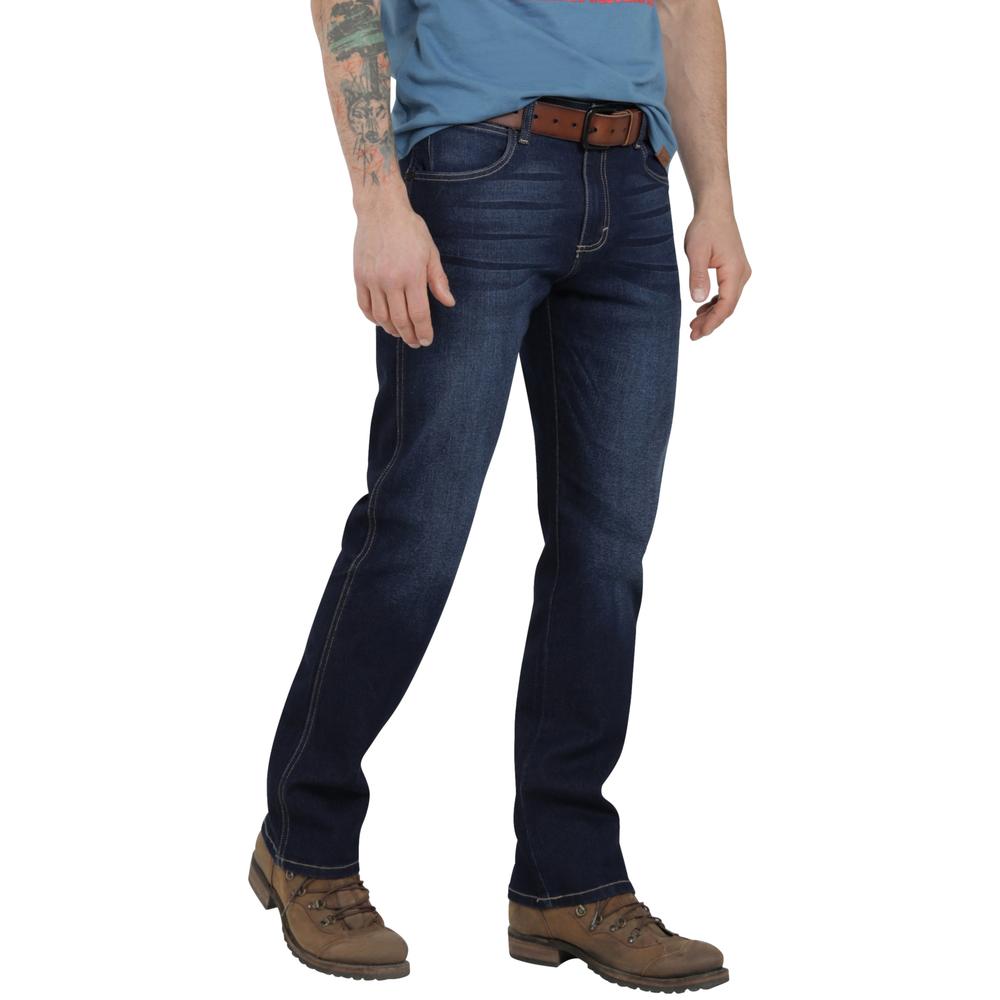 Foto 3 pulgar | Jeans Vaquero Wrangler Hombre Retro Slim Straight 285 Azul