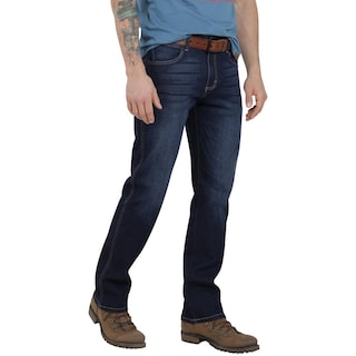 Foto 2 | Jeans Vaquero Wrangler Hombre Retro Slim Straight 285 Azul