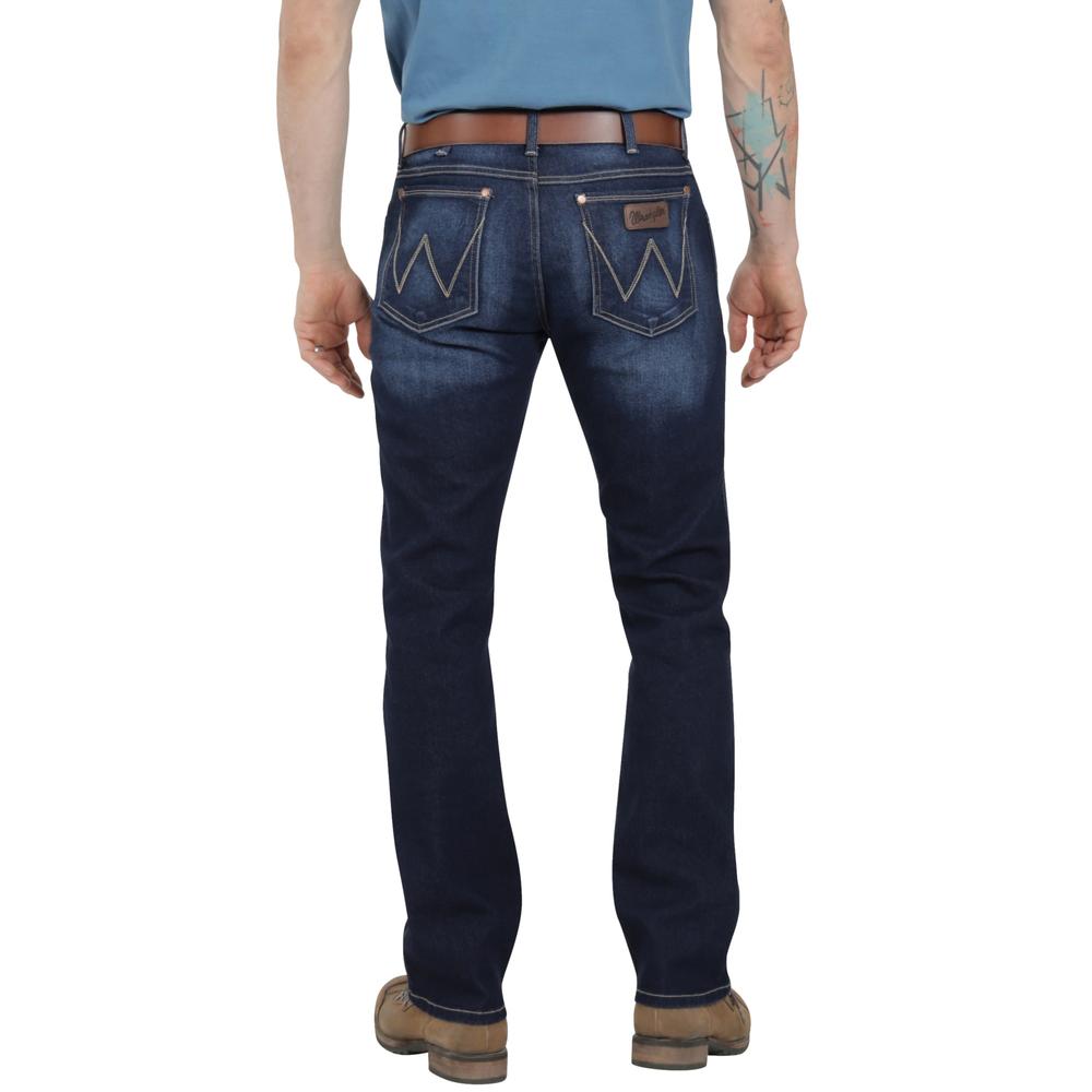 Foto 4 pulgar | Jeans Vaquero Wrangler Hombre Retro Slim Straight 285 Azul