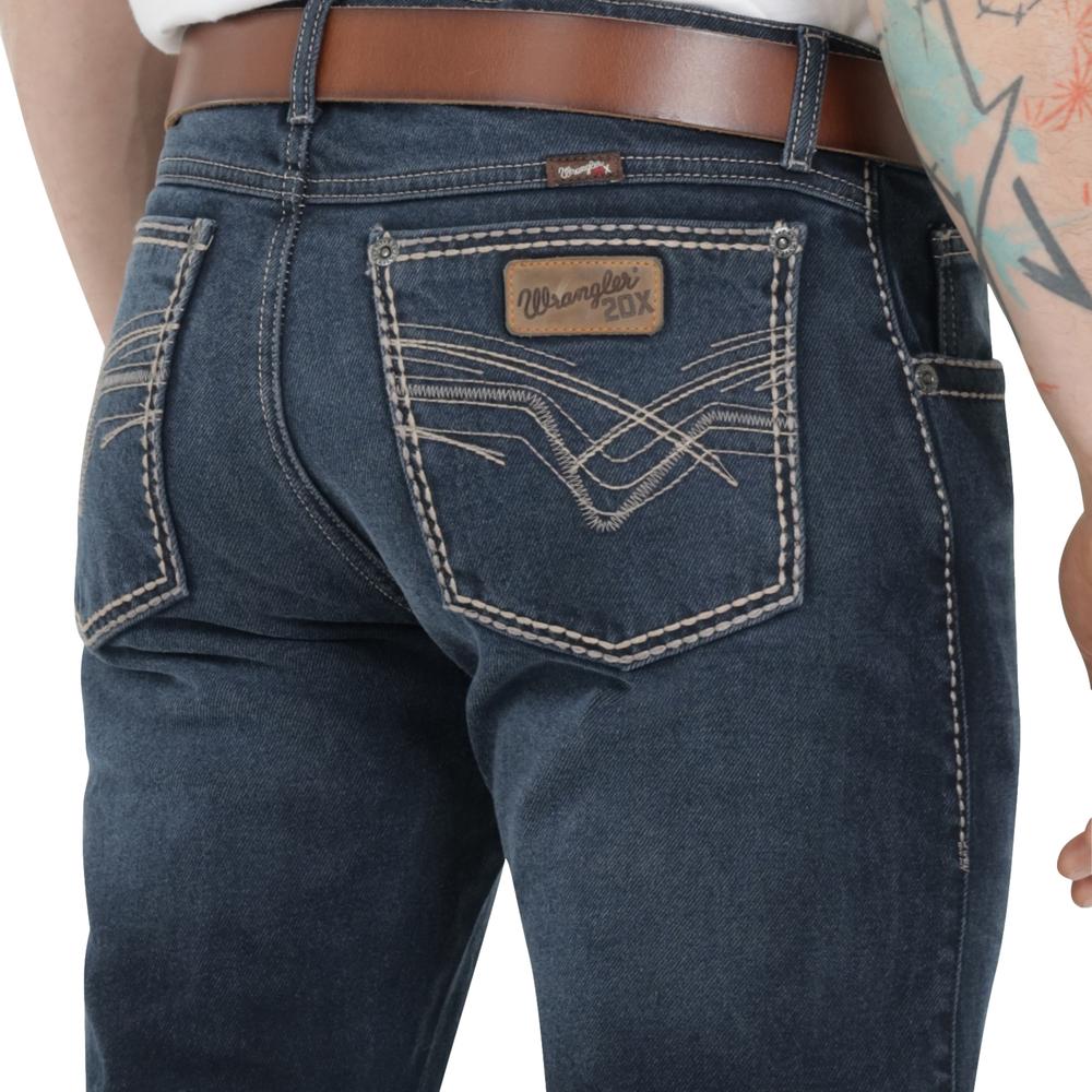 Foto 6 pulgar | Jeans Vaquero Wrangler Hombre Western Slim 261 Azul