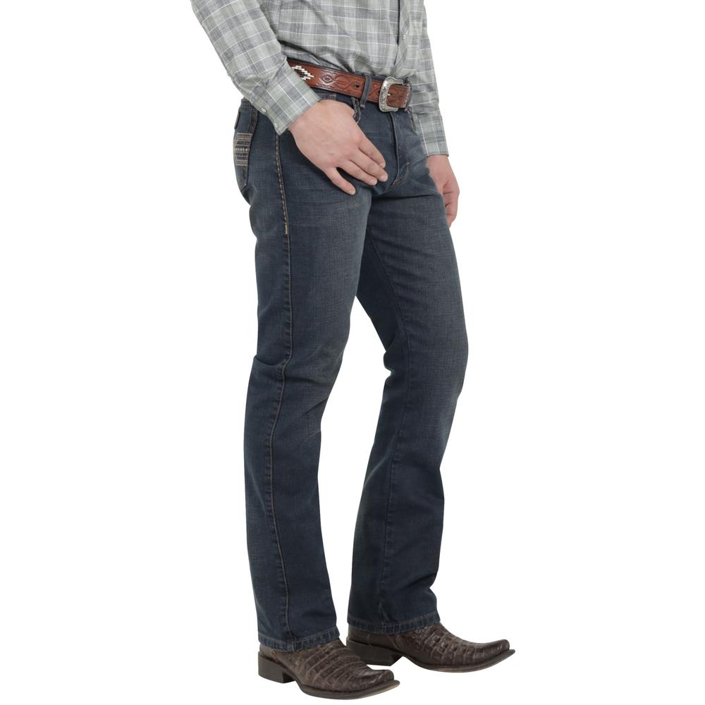 Foto 3 pulgar | Jeans Vaquero Wrangler Hombre Western Slim 276 Azul