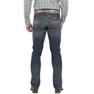 Foto 3 | Jeans Vaquero Wrangler Hombre Western Slim 276 Azul