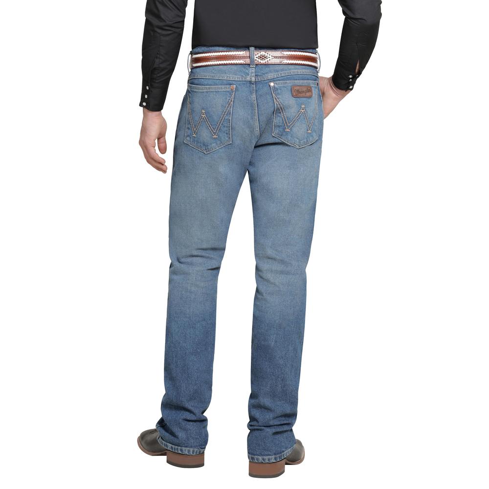 Foto 3 | Jeans Vaquero Wrangler Hombre Retro Slim 288 Azul