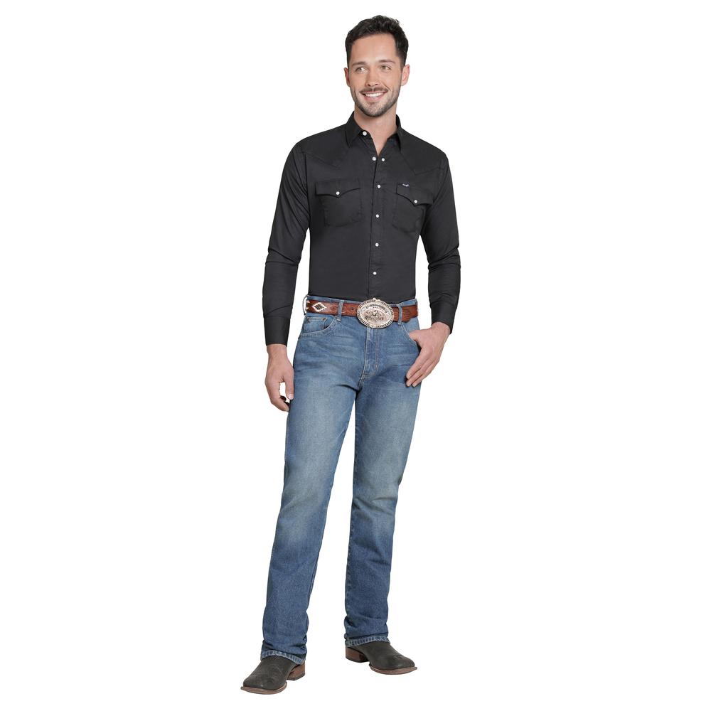 Foto 5 pulgar | Jeans Vaquero Wrangler Hombre Retro Slim 288 Azul
