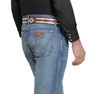 Foto 5 | Jeans Vaquero Wrangler Hombre Retro Slim 288 Azul