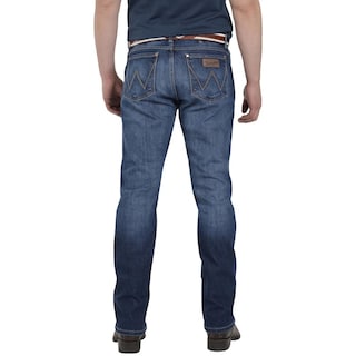 Foto 3 | Jeans Vaquero Wrangler Hombre Retro Slim Straight 480 Azul