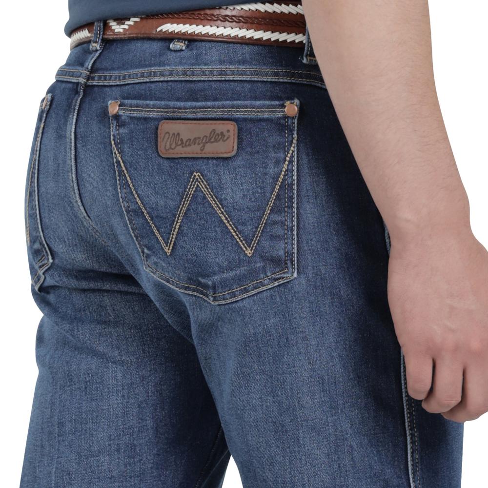 Foto 6 pulgar | Jeans Vaquero Wrangler Hombre Retro Slim Straight 480 Azul