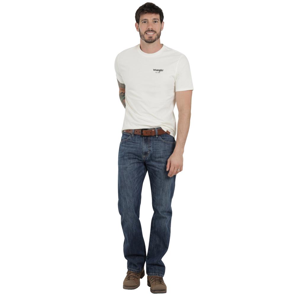Foto 5 pulgar | Jeans Vaquero Wrangler Hombre Retro Slim Straight 254 Azul
