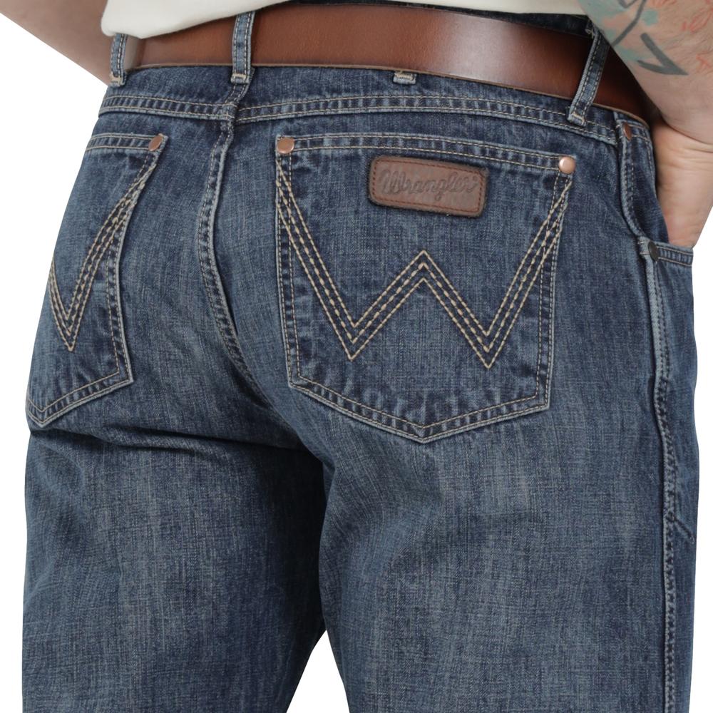 Foto 6 pulgar | Jeans Vaquero Wrangler Hombre Retro Slim Straight 254 Azul
