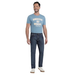 Foto 4 | Jeans Lee Hombre Quality Genuine Slim Fit 400 Azul