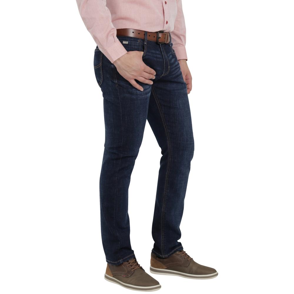 Foto 3 pulgar | Jeans Lee Hombre Quality Genuine Slim Fit 758 Azul Marino