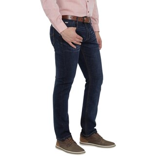 Foto 2 | Jeans Lee Hombre Quality Genuine Slim Fit 758 Azul Marino