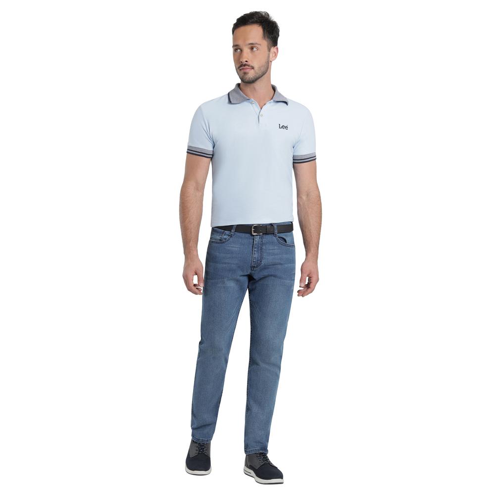 Foto 4 | Jeans Lee Hombre Vintage Slim Fit 303 Azul