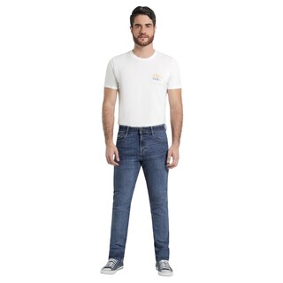 Foto 4 | Jeans Lee Hombre Quality Genuine Slim Fit 371 Azul